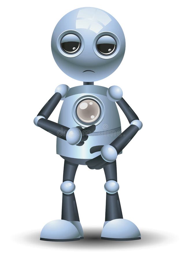 Little robot ask to refill energy. Illustration of a happy droid little robot ask to refill energy on isolated white background stock illustration Little robot ask to refill energy. Illustration of a happy droid little robot ask to refill energy on isolated white background stock illustration