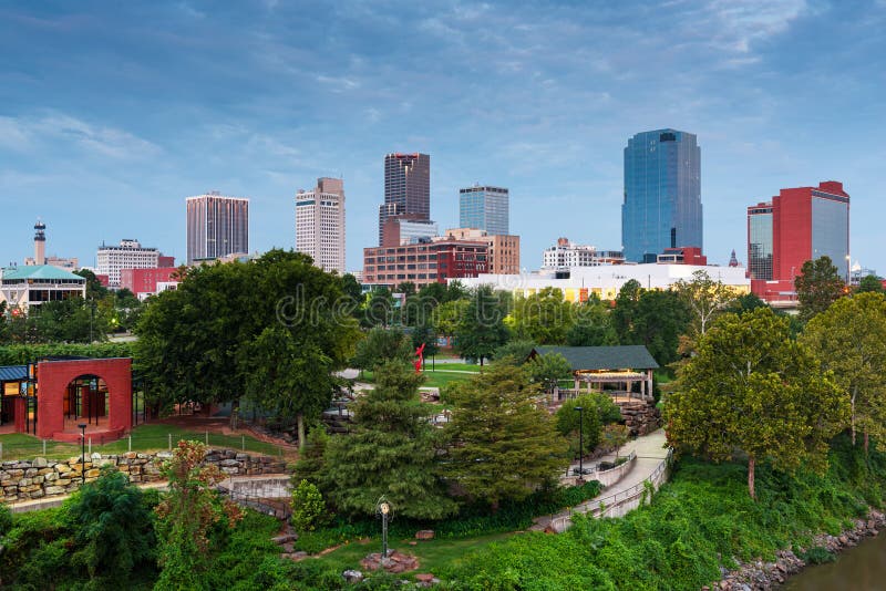 Little Rock, Arkansas stock image. Image of city, skyline 99894045