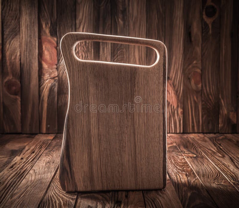 Little Single Vintage Oak Wood Kitchen Board Stock Photo Image of kitchen, handmade 242572764