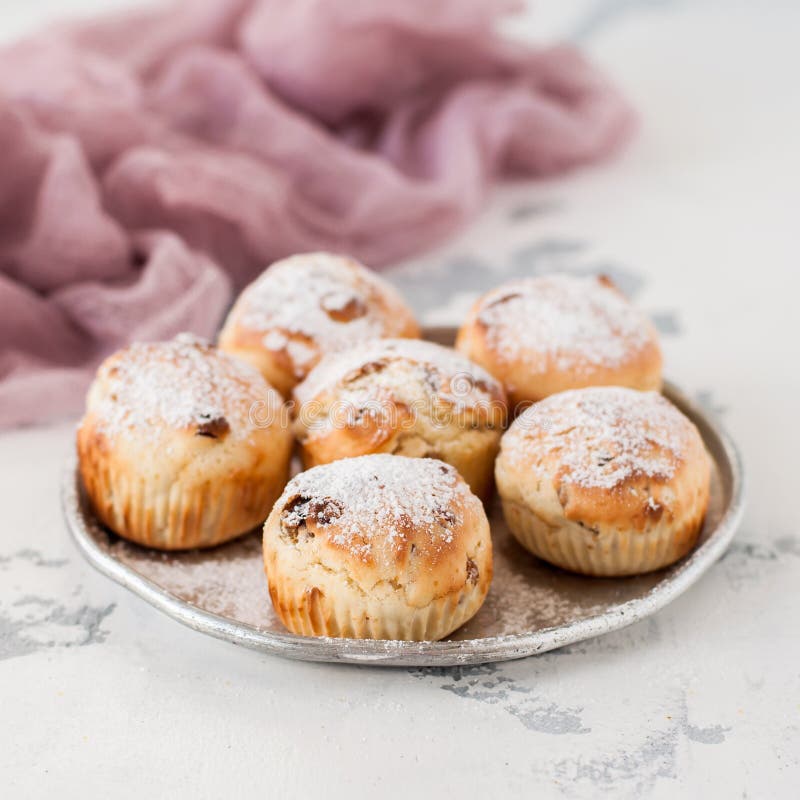 Little Sultana Muffins stock photo. Image of cooking - 87490040