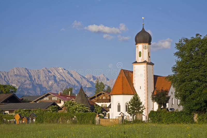 Little village royalty free stock image