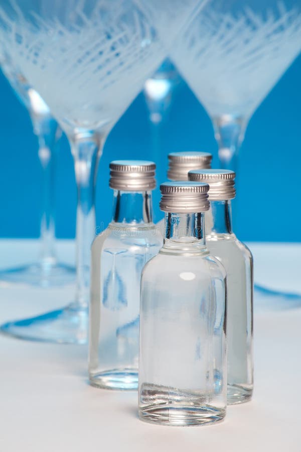 Little Vodka Bottles Stock Photos Free & RoyaltyFree Stock Photos