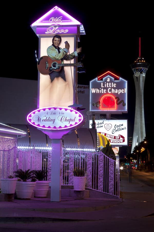 Vegas wedding chapel in Las Vegas , Nevada