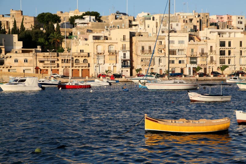 Little Yellow boat royalty free stock image