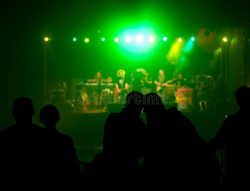 Music stage stock photo. Image of jazz, green, hiphop - 39465286
