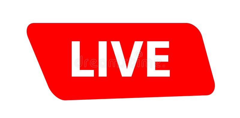 Live stream isolated logo stock vector. Illustration of ...