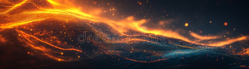 A lively array of blue and orange light beams, producing a dynamic, futuristic effect that highlights speed and royalty free stock photos