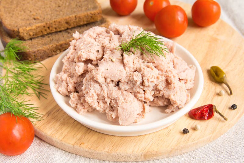 Liver pate stock image. Image of fresh, appetizer, background 55126537