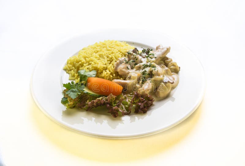 Liver in sour cream stock image. Image of health, healthy 38069929