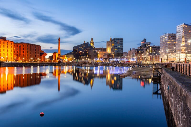 Liverpool Albert dock England Uk