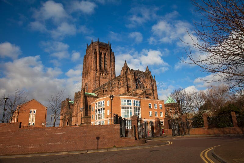 Liverpool Catherdral stock photo. Image of merseyside 25822550