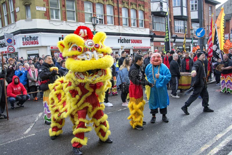Liverpool Chinese New Year Street Parade Editorial Stock Photo Image