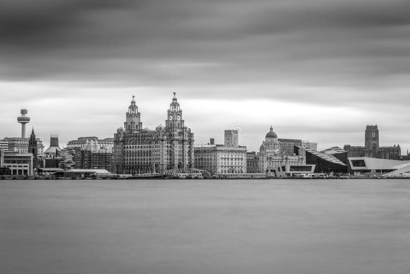 Liverpool Merseyside stock foto Liverpool Merseyside stock foto