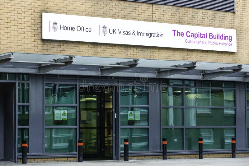 UK IMMIGRATION OFFICE editorial stock photo. Image of merseyside