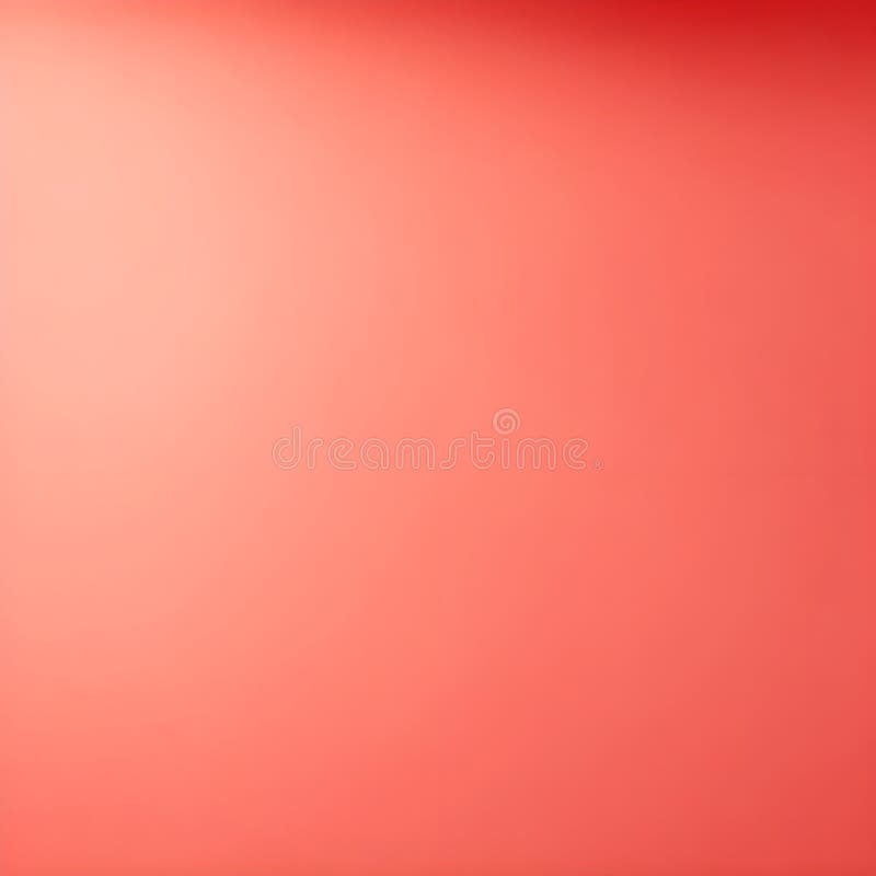 Living coral pastel tone wall background. Living Coral empty wall room studio background vector illustration