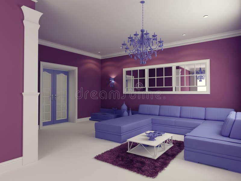 Living room vector illustration