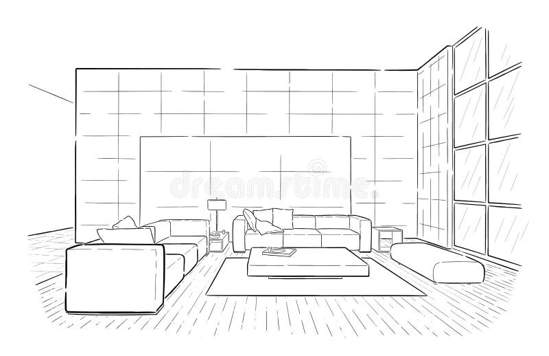 How To Draw A Living Room - Joeryo ideas