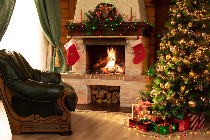 Christmas Fireplace Wallpapers  Top Free Christmas Fireplace Backgrounds   WallpaperAccess