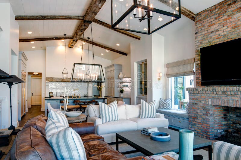 Modern Mansion Living Room