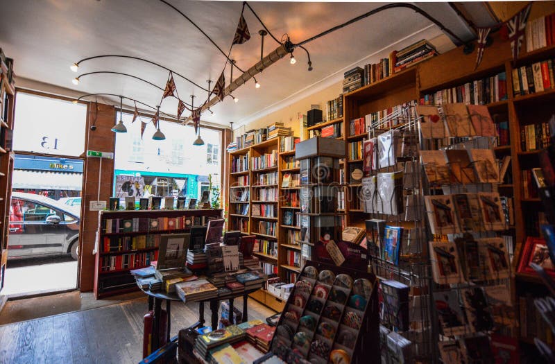 Livrarias em Notting Hill foto de stock Livrarias em Notting Hill foto de stock