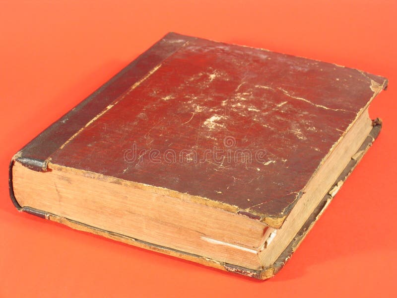 Livre antique V image libre de droits Livre antique V image libre de droits