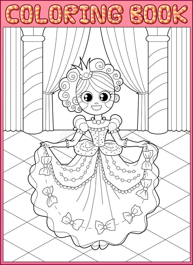 Livre de coloration Arrière féerique illustration de vecteur Livre de coloration Arrière féerique illustration de vecteur