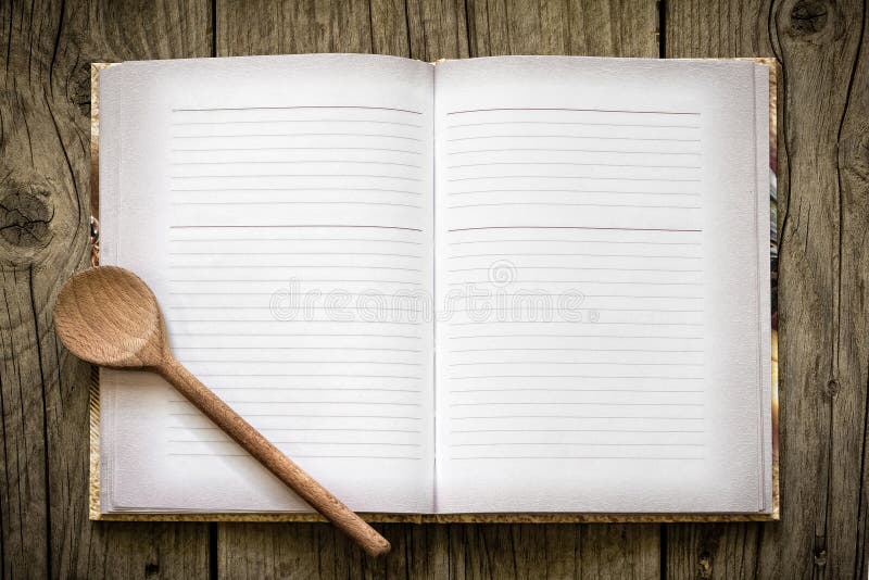 Livre de recette photos stock Livre de recette photos stock