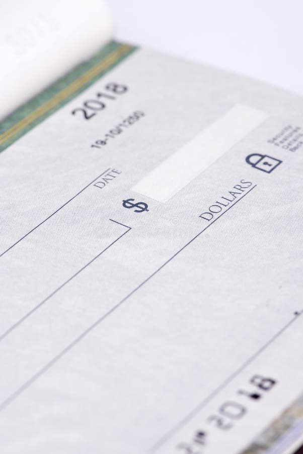 Cheque 3 imagens de stock