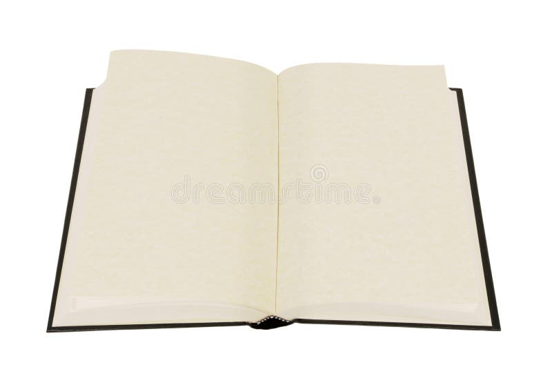 Livro liso do livro encadernado fotografia de stock Livro liso do livro encadernado fotografia de stock