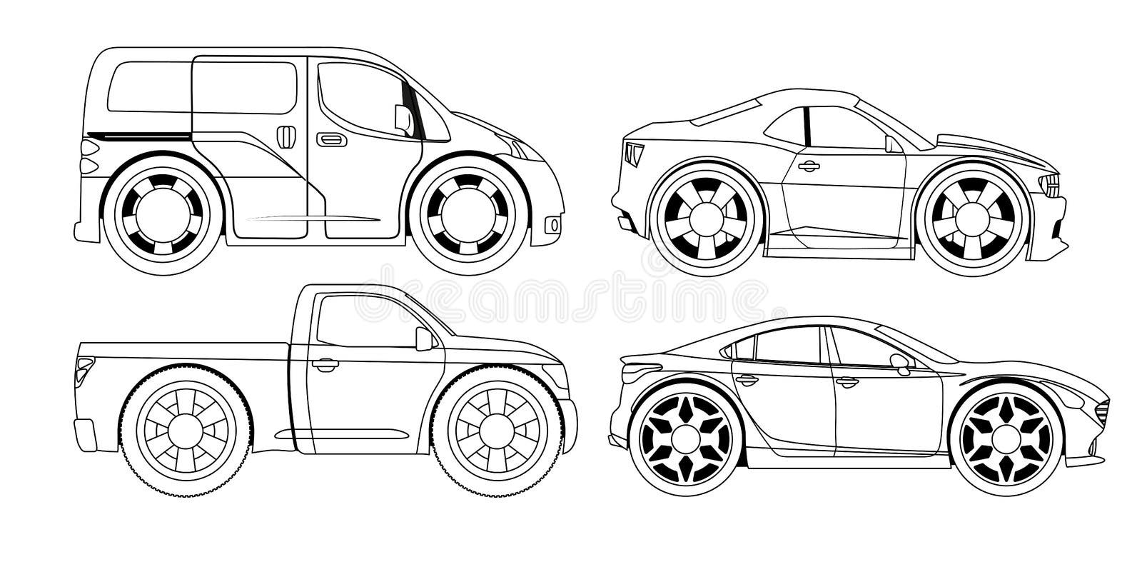 Imagem de Carros para imprimir e colorir - Carros - Just Color Crianças :  Páginas para colorir para crianças