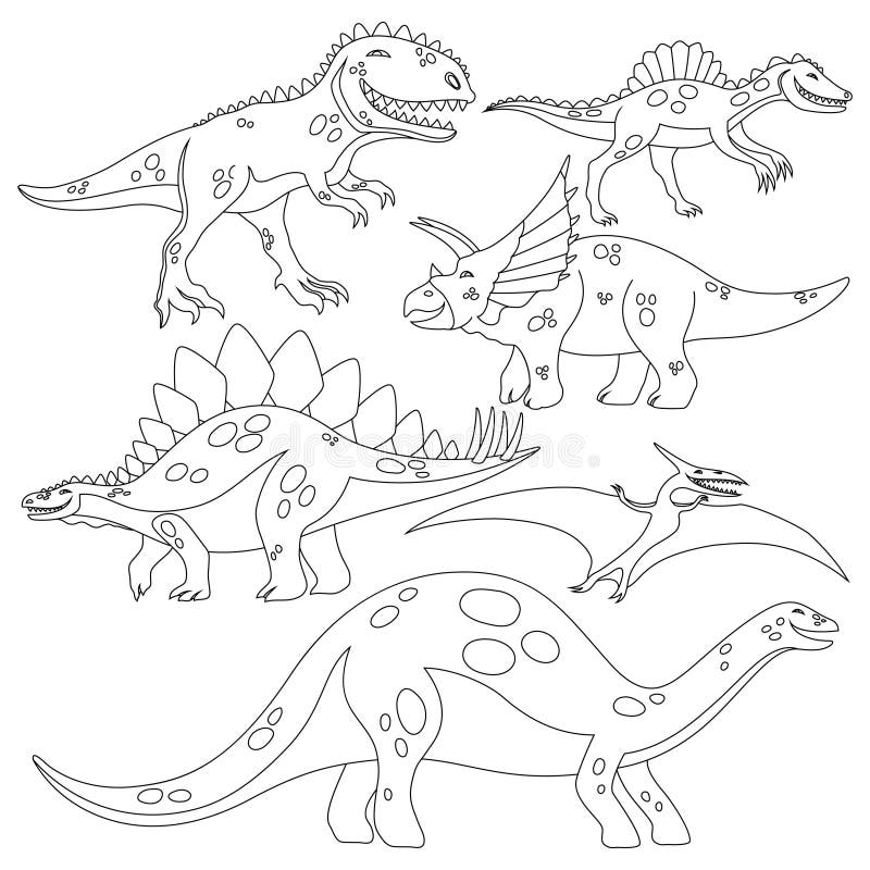 de 100] Dinossauros para colorir - Imprimir Desenhos