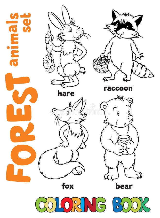 Livro de Colorir Selvagem: Animais Adoráveis para Crianças de 2 a
