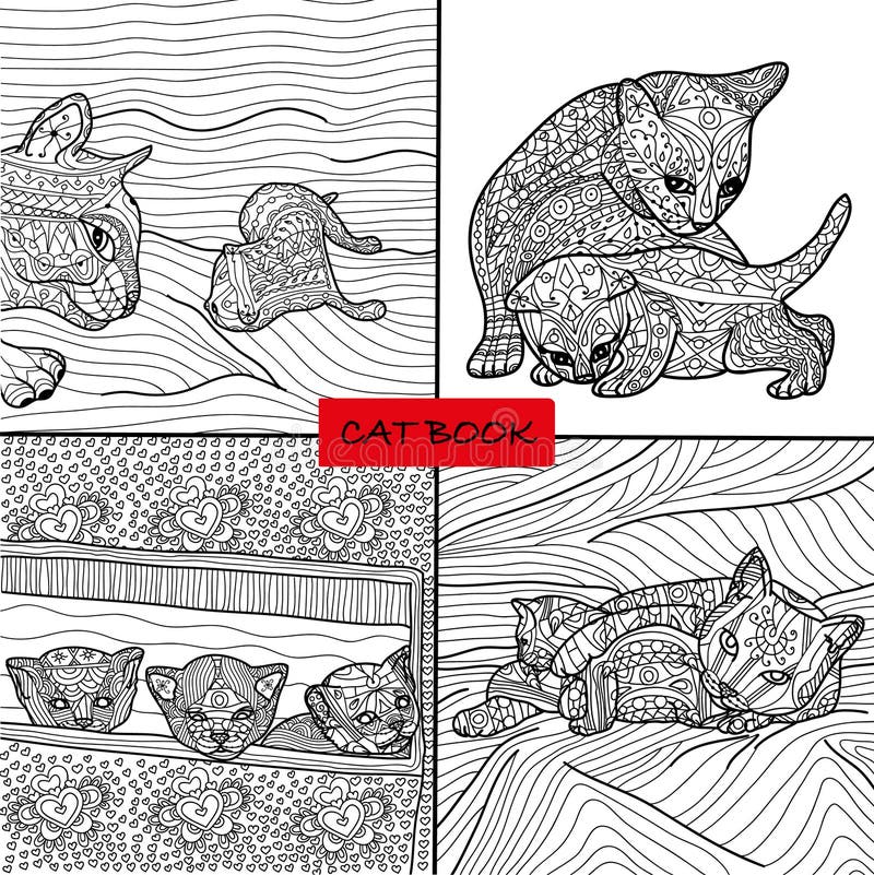 Desenhos para colorir de Gatos para baixar - Gatos - Coloring Pages for  Adults