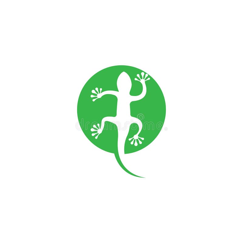 Lizard logo template vector icon illustration stock illustration Lizard logo template vector icon illustration stock illustration