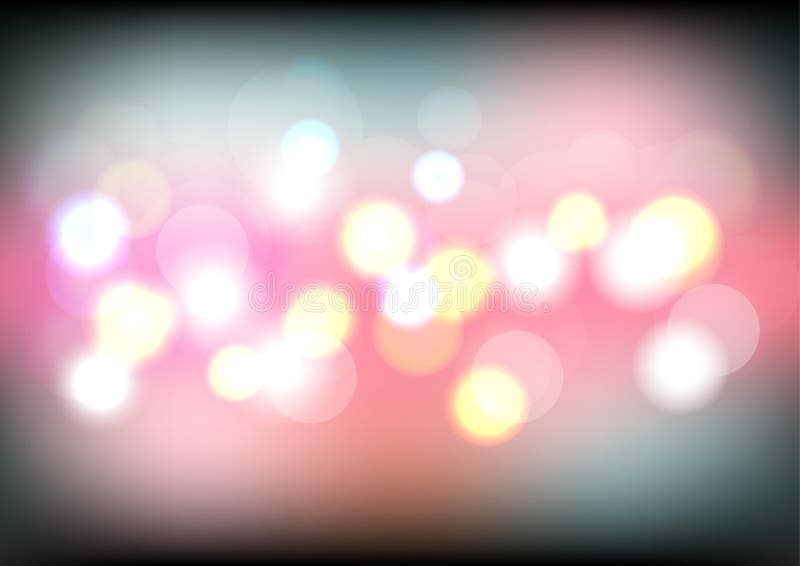 Ljus bakgrund för färgrik bokeh med suddiga defocused ljus Natten t?nder bakgrund stock illustrationer Ljus bakgrund för färgrik bokeh med suddiga defocused ljus Natten t?nder bakgrund stock illustrationer