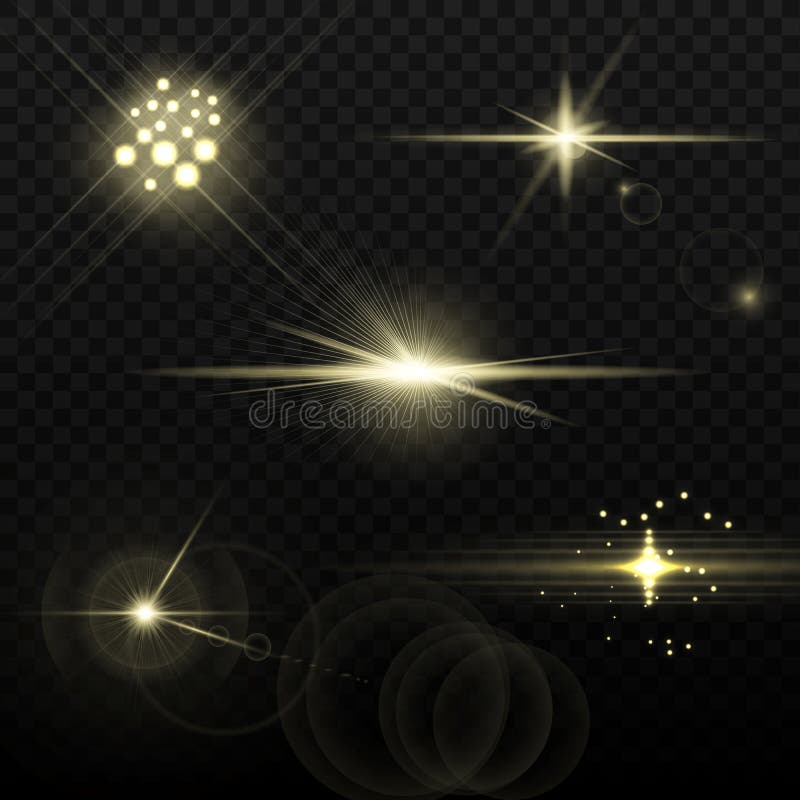 Ljus - gula optiska Lens signalljus royaltyfri illustrationer Ljus - gula optiska Lens signalljus royaltyfri illustrationer