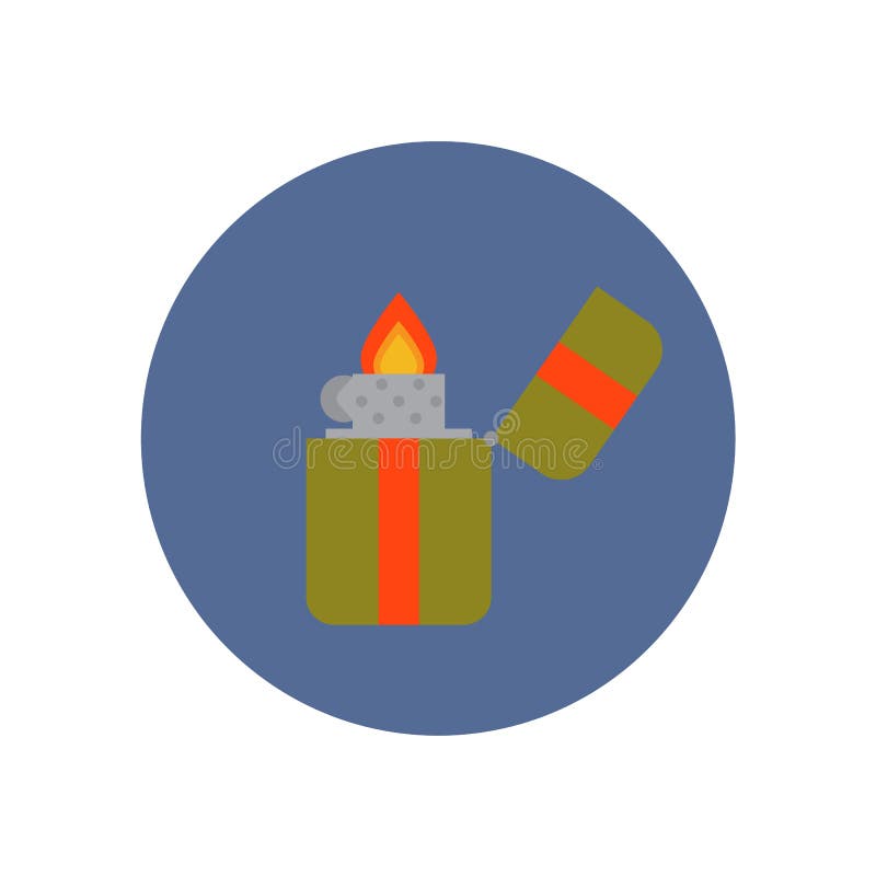 Ljusare symbol på blåttcirkel vektor illustrationer