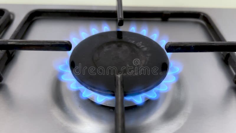 Llama de cocina de cocina de gas
