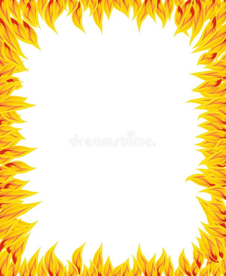 Llama Del Fuego, Modelo Del Fuego Ilustración del Vector - Ilustración de  arte, color: 50206421
