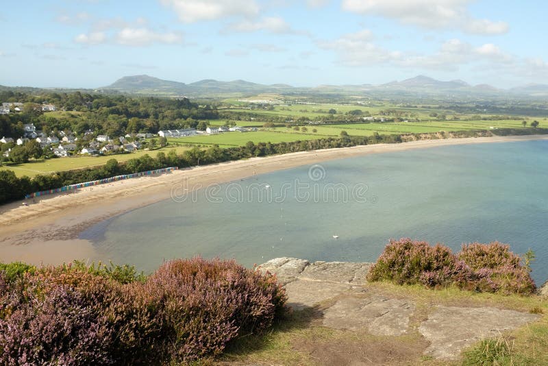 Llanbedrog beach.