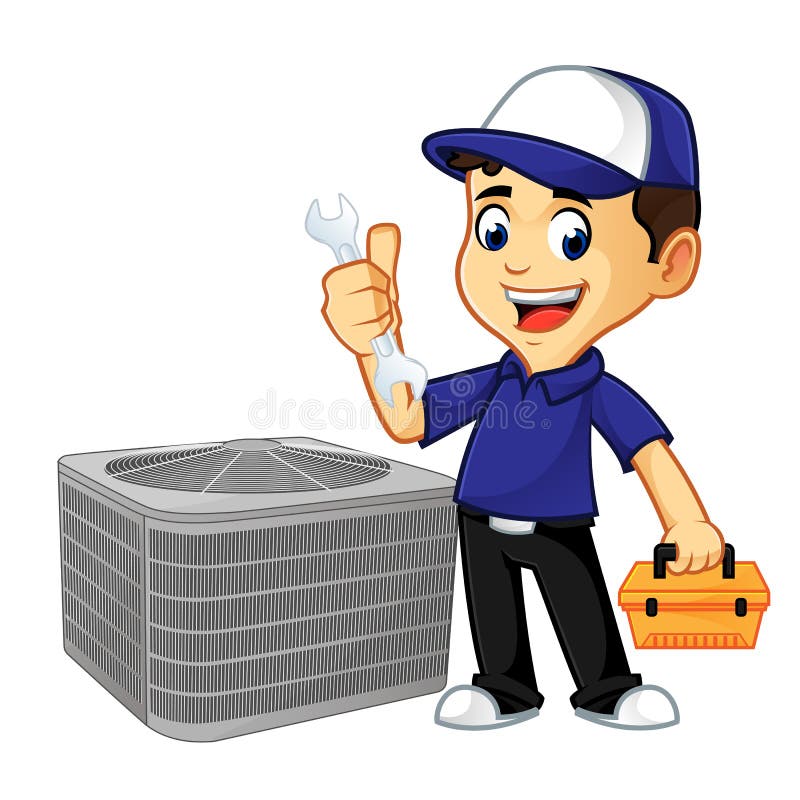 Llave y caja de herramientas del control del limpiador o del técnico de la HVAC