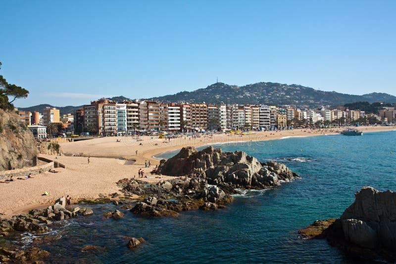 LLoret de Mar royalty free stock image