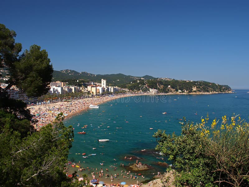 Lloret de mar stock photos