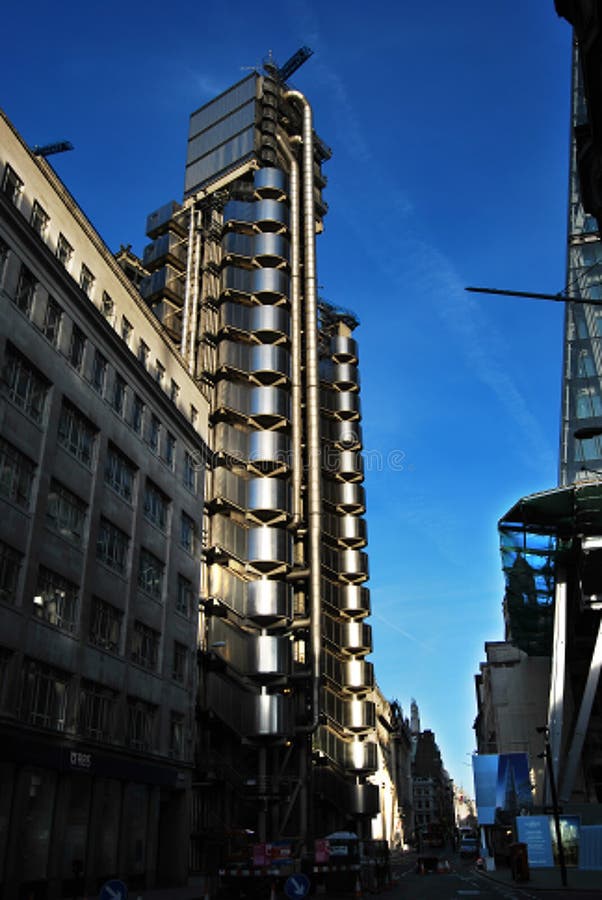 The Lloyds Inside Out Building on Leadenhall Street London