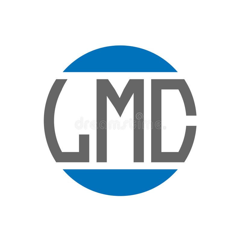 LMC Letter Logo Design on White Background. LMC Creative Initials