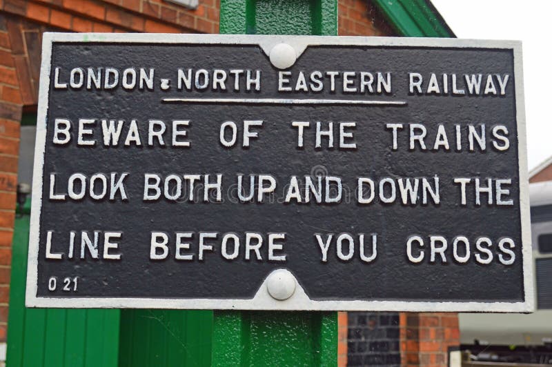 L N E R Station Master Sign