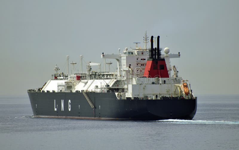 LNG-Lieferung für Erdgas stockfoto LNG-Lieferung für Erdgas stockfoto
