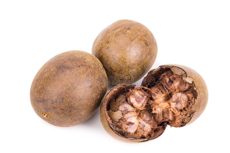 Lo Han Guo, Monk or Buddha fruit in white background stock photos Lo Han Guo, Monk or Buddha fruit in white background stock photos