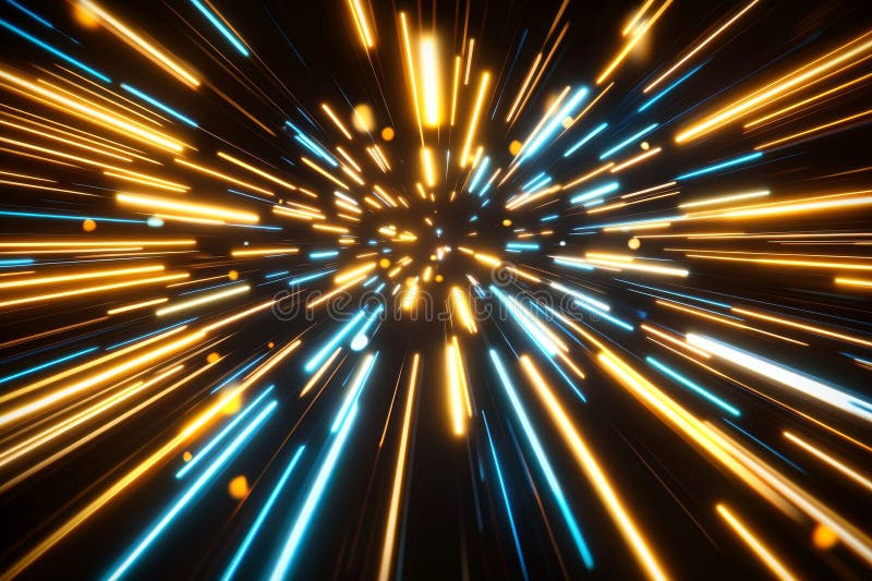 Lo sfondo del cyberspazio è caratterizzato da un effetto neon che è un'immagine prodotta utilizzando la tecnologia AI fotografia stock