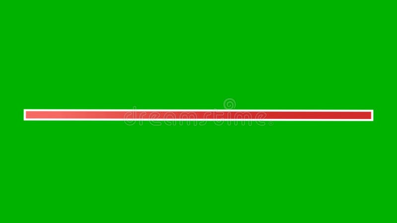 Loading animation Premium Quality green screen footage 4k bacground stock illustration